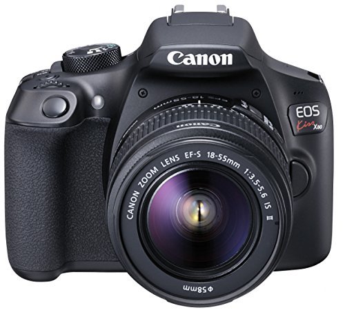 【中古】Canon デジタル一眼レフカメラ EOS Kiss X80 レンズキット EF-S18-55mm F3.5-5.6 IS II 付属 EOSKISSX801855IS2LK_画像1