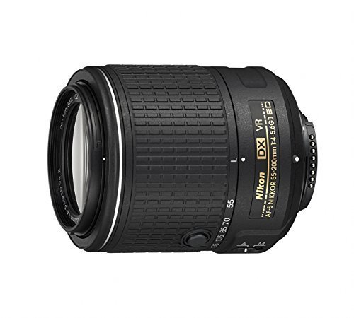 【中古】Nikon replacement lens AF-S DX NIKKOR 55-200mm f / 4-5.6G ED VR II Nikon F mount [並行輸入品]_画像1
