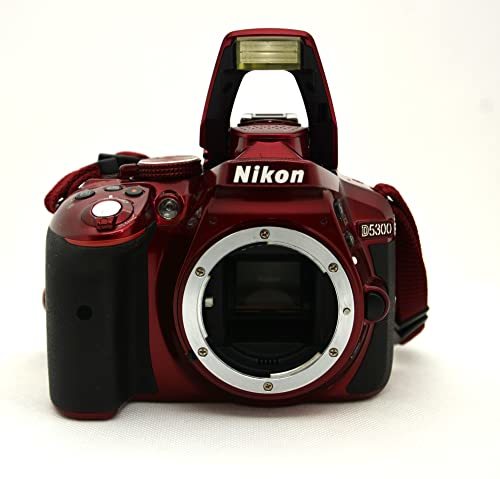 【中古】Nikon デジタル一眼レフカメラ D5300 レッド 2400万画素 3.2型液晶 D5300 RED_画像1