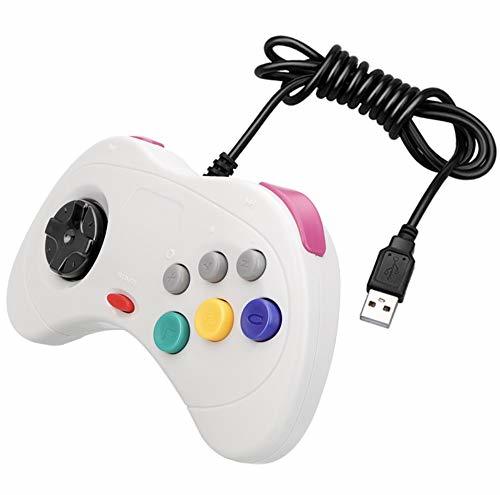 【中古】iFormosa SEGA SATURN サターン USB コントローラー 白 IF-SEGA-S-WT_画像1