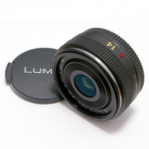 【中古】Panasonic LUMIX G 14mm F2.5 ASPH. H-H014_画像1
