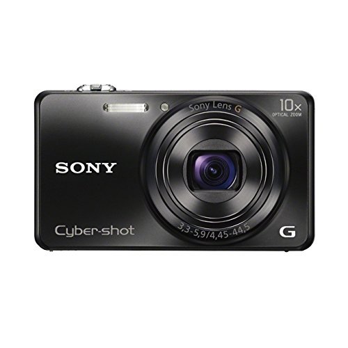 【中古】SONY デジタルカメラ Cyber-shot WX200 1890万画素 光学10倍 ブラック DSC-WX200-B_画像1