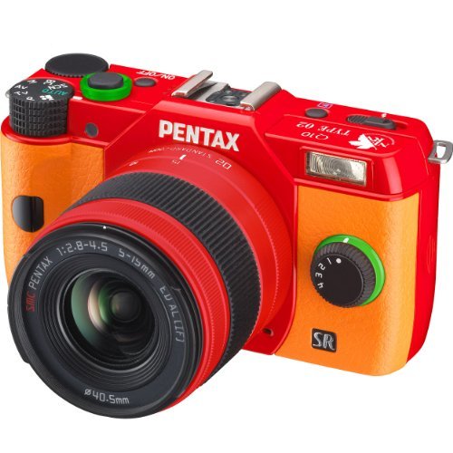 【中古】PENTAX ミラーレス一眼 Q10 エヴァンゲリオンモデル ズームレンズキット [標準ズーム 02 STANDARD ZOOM] TYPE 02: アスカ 12609_画像1