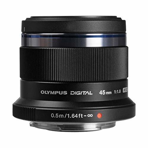 【中古】OLYMPUS 単焦点レンズ M.ZUIKO DIGITAL 45mm F1.8 ブラック_画像1