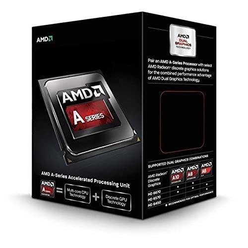 【中古】AMD A-Series A10 6800K Black Edition ソケットFM2 TDP 100W 4.1GHz×4 GPU HD8670D AD680KWOHLBOX