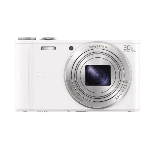 【中古】SONY デジタルカメラ Cyber-shot WX300 2110万画素 光学20倍 ホワイト DSC-WX300(W)_画像1