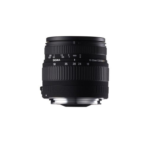 【中古】シグマ 18-50mm F3.5-5.6 DC デジタル専用 キヤノン用_画像1