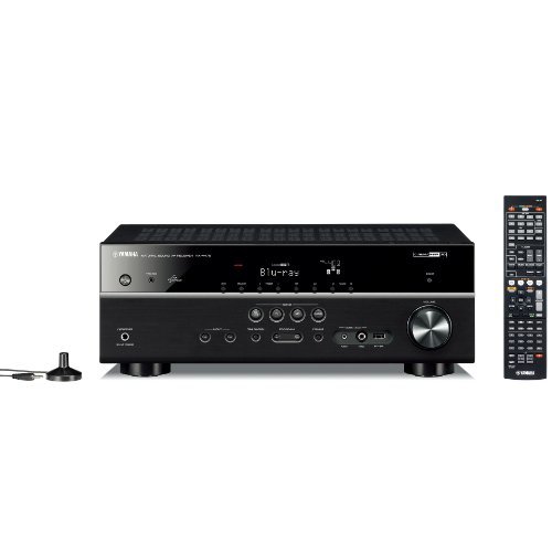 【中古】YAMAHA Airplay/ネットワークオーディオ再生対応 5.1ch AVレシーバー RX-V475(B) ブラック RX-V475B_画像1