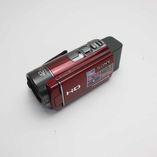 【中古】ソニー SONY デジタルHDビデオカメラレコーダー CX180 レッド HDR-CX180/R