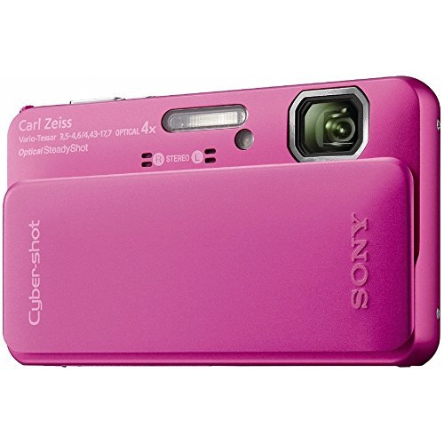 【中古】ソニー SONY デジタルカメラ Cybershot TX10 1620万画素CMOS 光学ｘ4 ピンク DSC-TX10/P_画像1