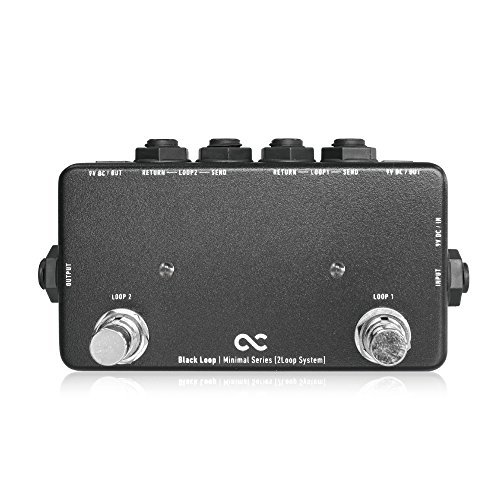 【中古】One Control ワンコントロール Minimal Series エフェクター スイッチャー 2Loop with 2DC OUT Black Loop_画像1