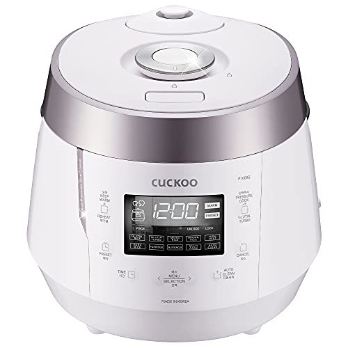 【中古】Cuckoo CRP-P1009SW 120V 10 Cup Electric Pressure Rice Cooker, White by Cuckoo_画像1