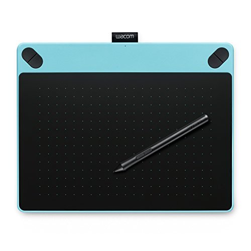 【中古】ワコム Intuos Art 【旧モデル】ペン&タッチ 絵画・油彩制作用モデル Mサイズ ミントブルー CTH-690/B0_画像1