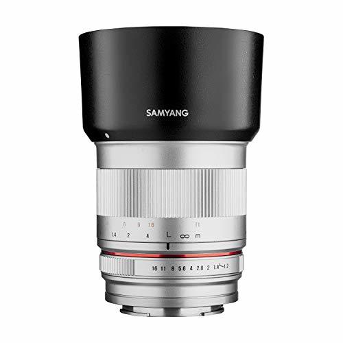 【中古】SAMYANG 単焦点レンズ 50mm F1.2 AS UMC CS シルバー ソニー αE用 APS-C用_画像1