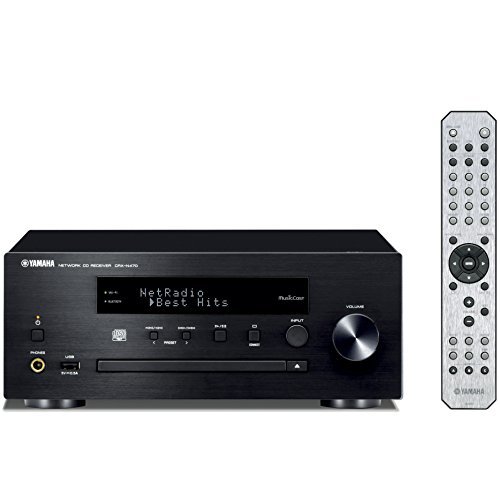 【中古】ヤマハ ネットワーク CDレシーバー AirPlay MusicCast 対応 Wi-Fi内蔵 ブラック CRX-N470(B)_画像1