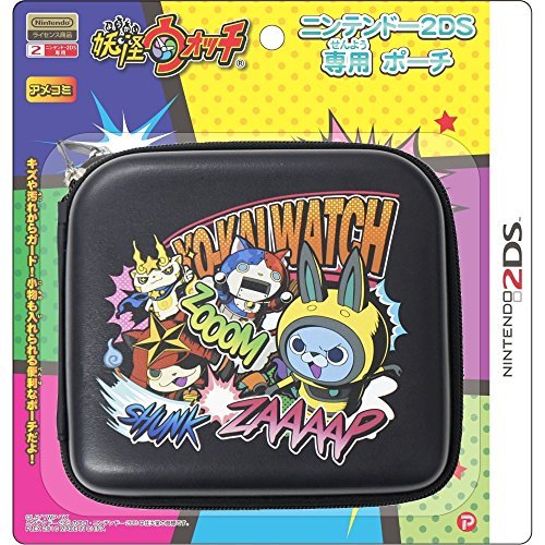 【中古】妖怪ウォッチ NINTENDO 2DS 専用 ポーチ ブラック_画像1