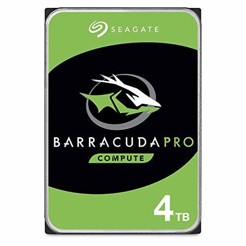 【中古】Seagate 4TB BarraCuda Pro SATA 6Gb/s 128MB 3.5-Inch Internal HDD (ST4000DM006)
