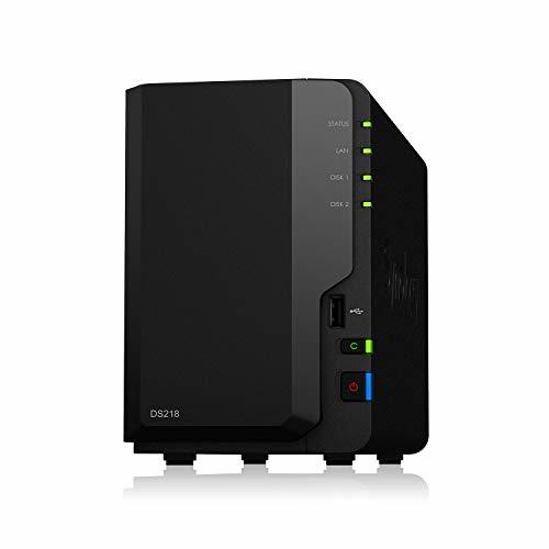 【中古】Synology NASキット 2ベイ DS218 クアッドコアCPU 2GBメモリ搭載 ミドルライトユーザー向け 国内正規代理店品 電話サポート対応品_画像1