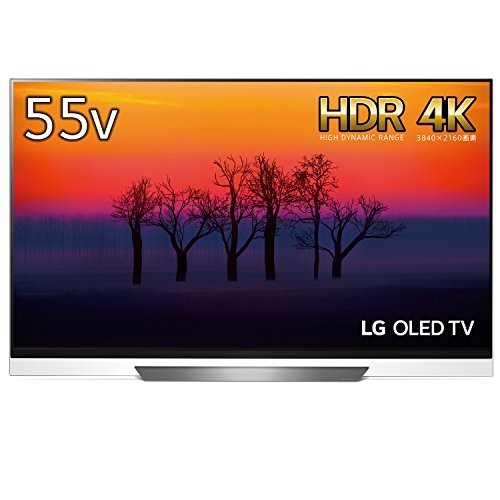 【中古】LG 55V型 有機EL テレビ OLED55E8PJA 4K ドルビービジョン対応 ドルビーアトモス対応 2018年モデル_画像1