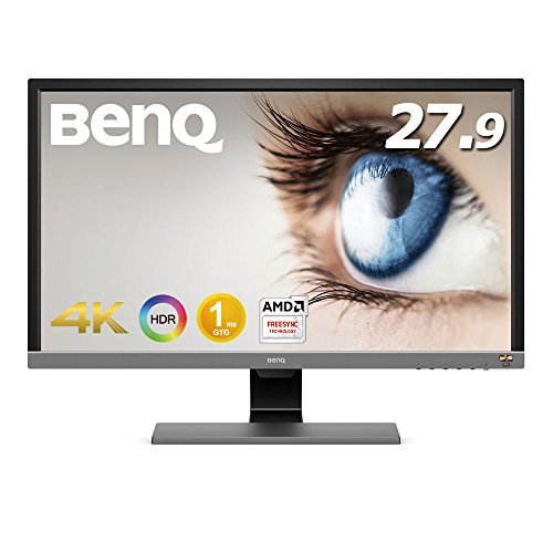 【中古】BenQ ゲーミングモニター ディスプレイ EL2870U 27.9インチ/4K/HDR/TN/1ms/FreeSync対応/HDMI×2/DP1.4/スピーカー/アイケア機能B._画像1