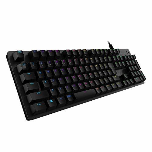 【中古】Logicool G ゲーミングキーボード G512-LN ブラック メカニカルキーボード リニア 日本語配列 LIGHTSYNC RGB G512 Carbon 国内正規_画像1