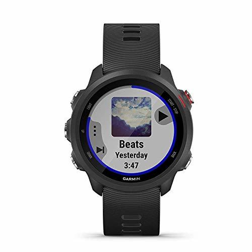 【中古】GARMIN(ガーミン) ForeAthlete 245 Music Black Red 010-02120-70_画像1