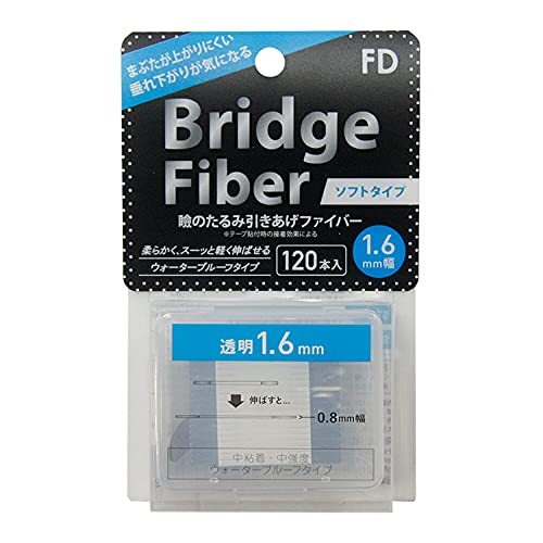 【中古】FD(エフディ) ブリッジ ソフトファイバー クリア 1.6mm 幅_画像1