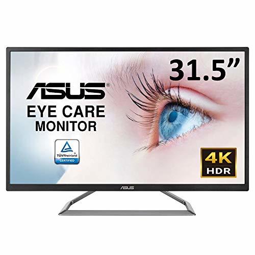 【中古】ASUS 4K UHD HDR10対応31.5インチ モニターディスプレイVA32UQ 広視野角DCI-P3 HDMI 2ポート ブルーライト軽減 フリッカーフリー_画像1