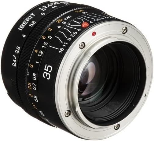 【中古】KIPON 単焦点レンズ IBERIT (イベリット) 35mm f / 2.4レンズ for Fujifilm Xレンズ Frosted Black(つや消し ブラック)_画像1