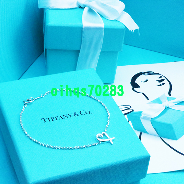 ♪即決♪新品　未使用 TIFFANY &Co. ティファニーラビングハートブレスレット