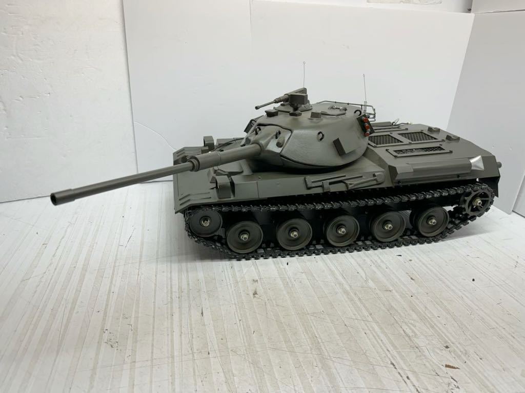Bibian 比比昂- 三共製作所1/10 RC 戦車金属製陸上自衛隊74式 Bibian 比比昂- 三共製作所1/10 RC 戦車金属製陸上自衛隊74式