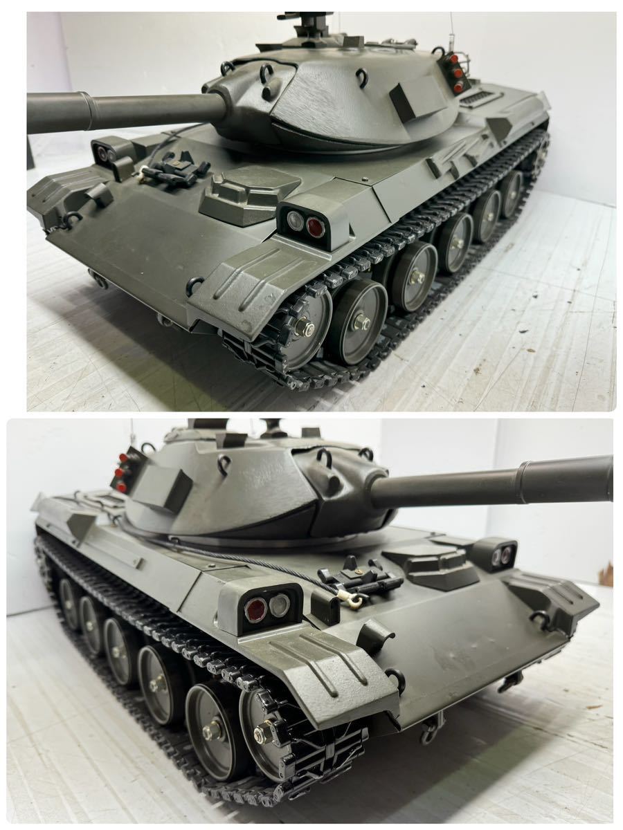 Bibian 比比昂- 三共製作所1/10 RC 戦車金属製陸上自衛隊74式 Bibian 比比昂- 三共製作所1/10 RC 戦車金属製陸上自衛隊74式