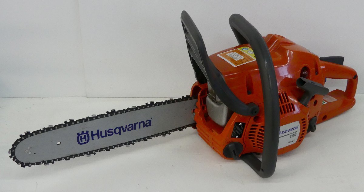 ☆Husqvarna ハスクバーナー エンジンチェーンソー【120e ＭarkⅡ】USED品☆_画像2