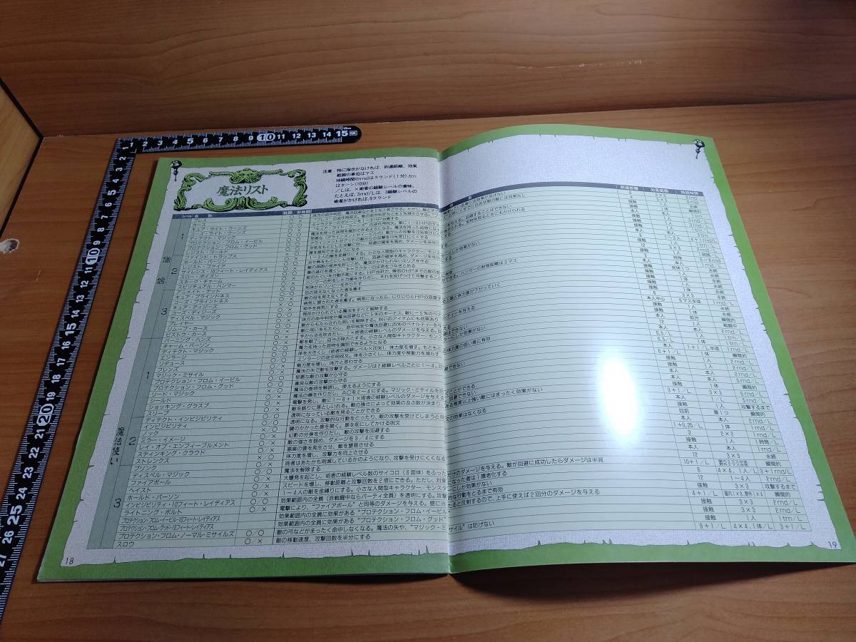 【ふろく】コンプティーク1990年 1月号 ①お正月だよAD＆D冒険日誌DX ②ドラゴンスレイヤー マル秘地誌付きガイドブック_画像5