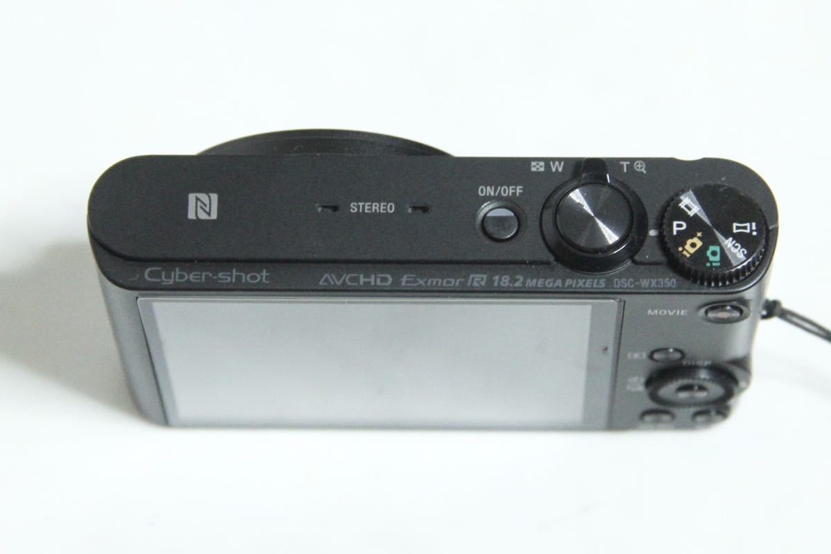 SONY ソニー Cyber-shot サイバーショット ブラック DSC-WX350 コンパクトカメラ_画像3