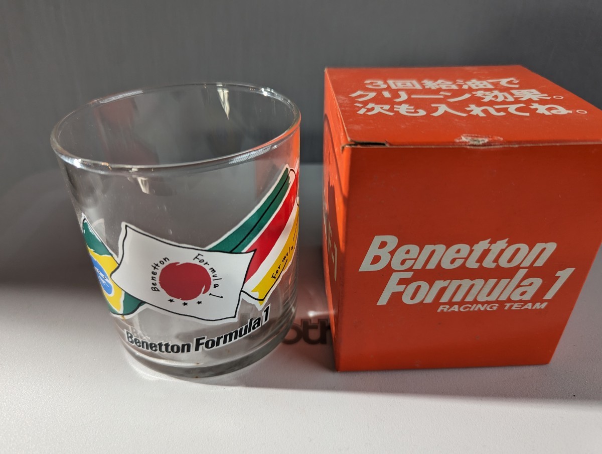 mobil F-1 benetton formula1 グラス　③_画像2