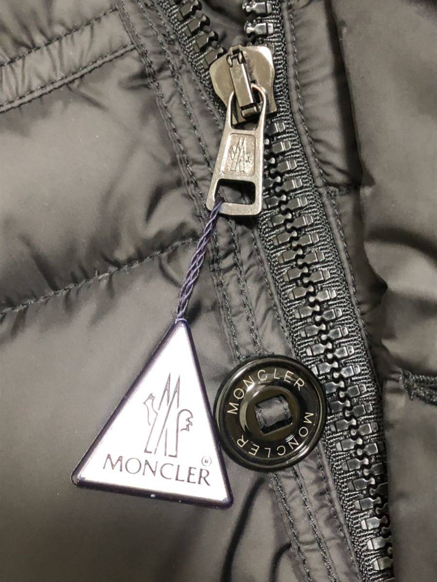 超美品 MONCLER AFFTON ファー モンクレール ダウンジャケット ダウンコート 国内正規品 モンクレールジャパン ダウン コート 大きめサイズ_画像4