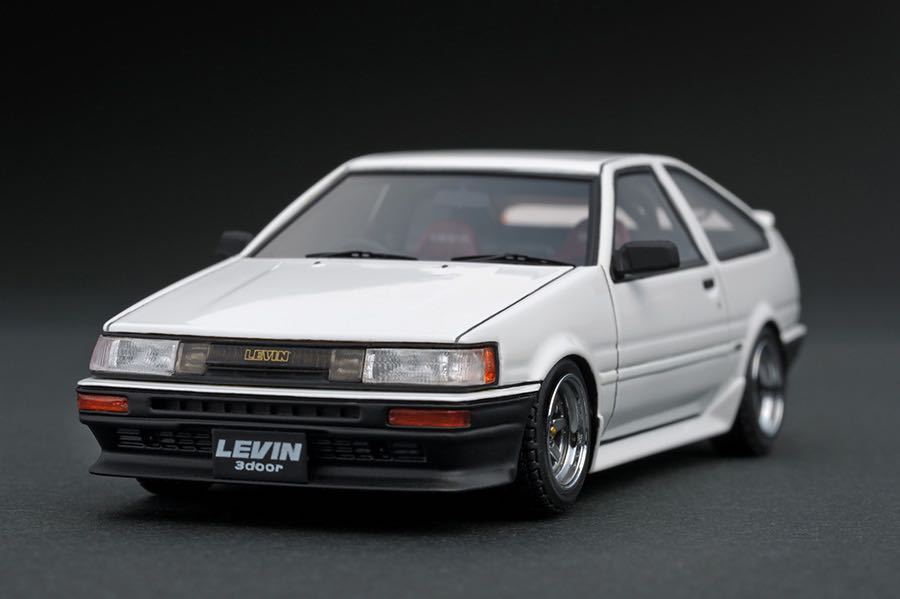 [新品] 1/43 IG0472 Toyota Corolla Levin AE86 3-Door ignition model イグニッションモデル 86 カローラ レビン 頭文字D トレノ TRUENOの画像8