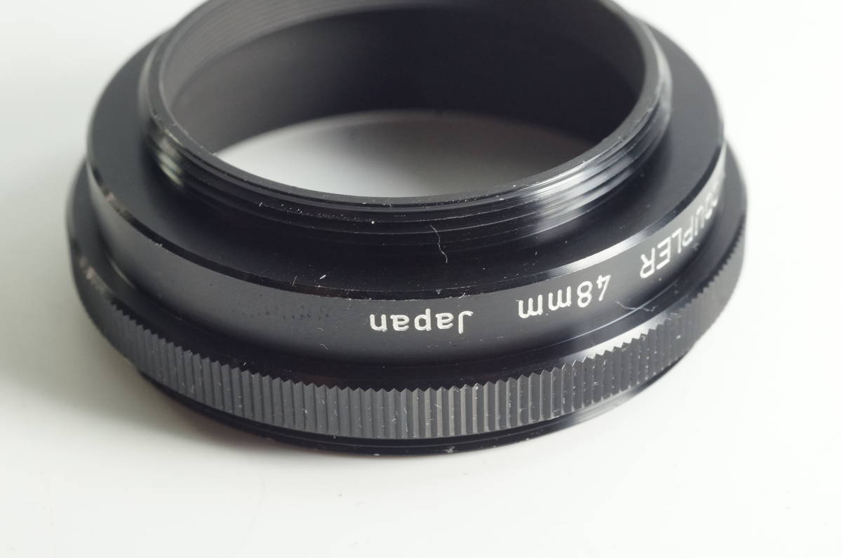 影HG【キレイ 送料無料】Canon Macrophoto Coupler 48mm_画像2