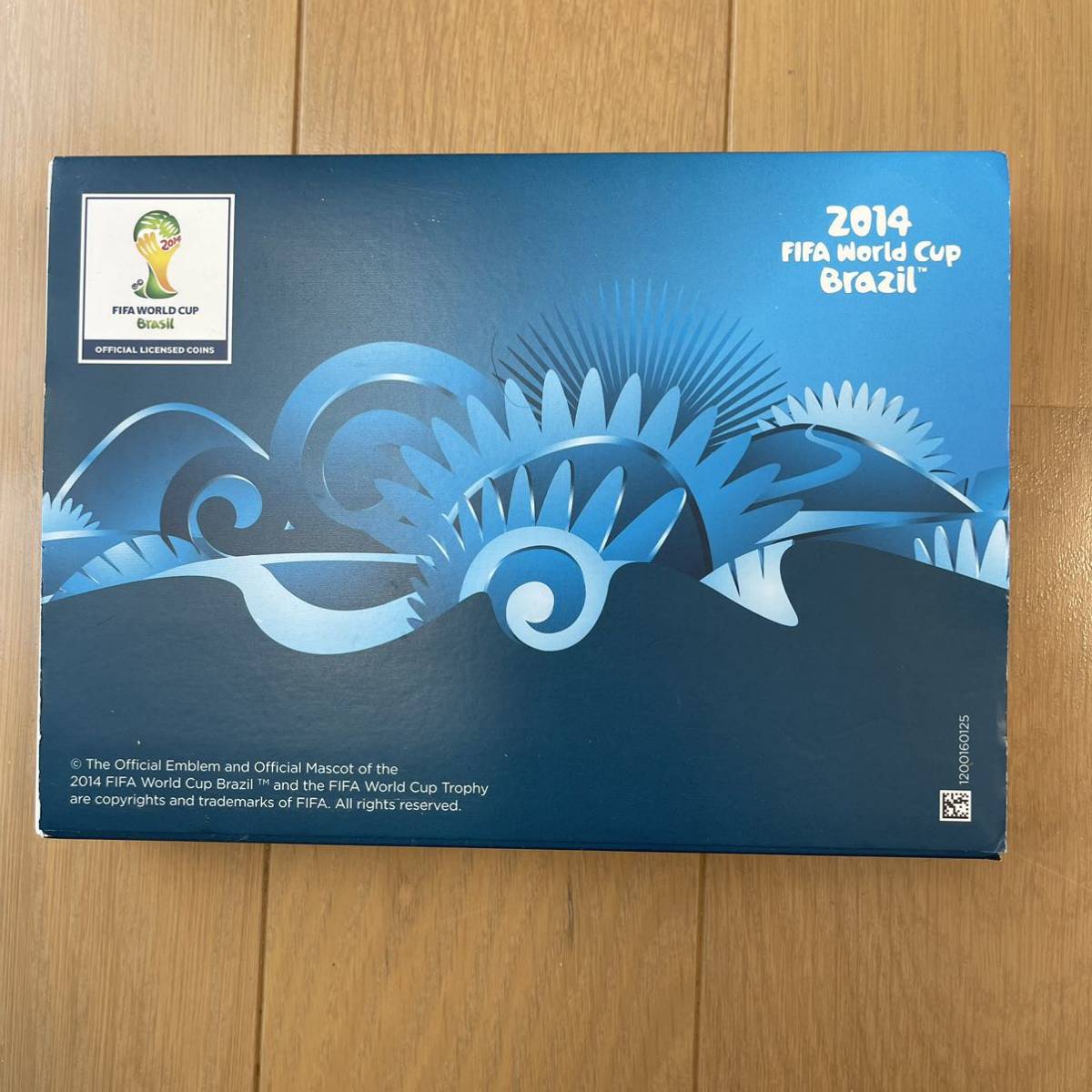 FIFA ワールドカップ Brazil ブラジル 銀貨3種セット オフィシャルシルバーコインセット 4枚セット 未使用_画像4