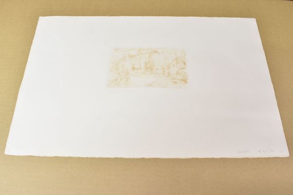 モーリス・ド・ヴラマンク版画「作品2」　銅版画　サイン　10×16.2　S:32.8×50.5　Maurice de Vlaminck_画像4