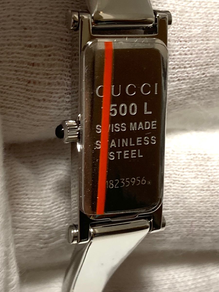 【付属品有】 GUCCI グッチ　バングルウォッチ　レディース腕時計　Mサイズ