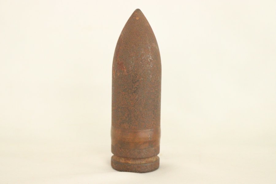 旧日本軍 砲弾 信管 筒 火薬等無し TB526砲弾 火薬無 全長約13cm約756g◇JC刻印有/旧日本軍