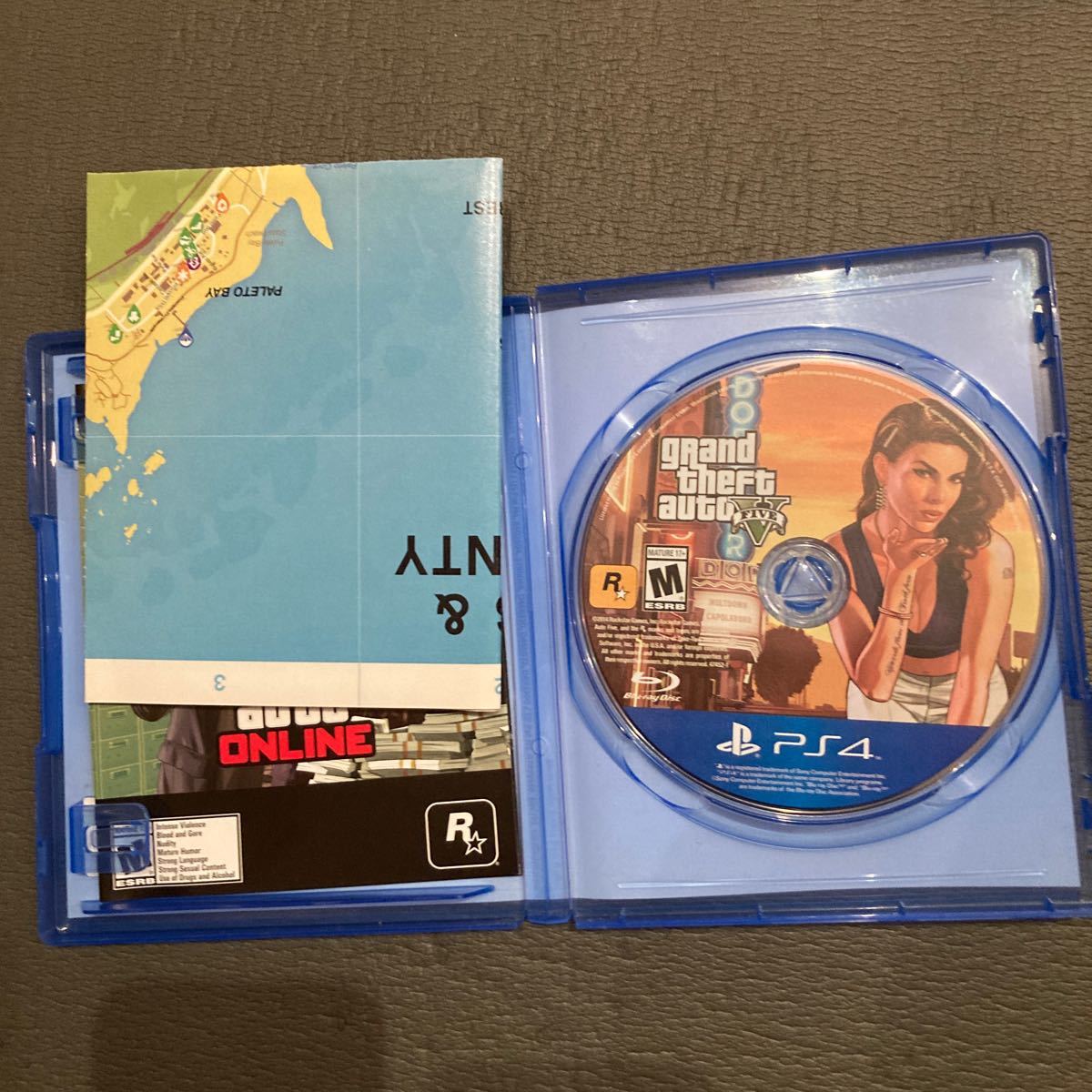 海外版PS4ソフト《Grand Theft Auto V グランドセフトオート５》中古_画像3