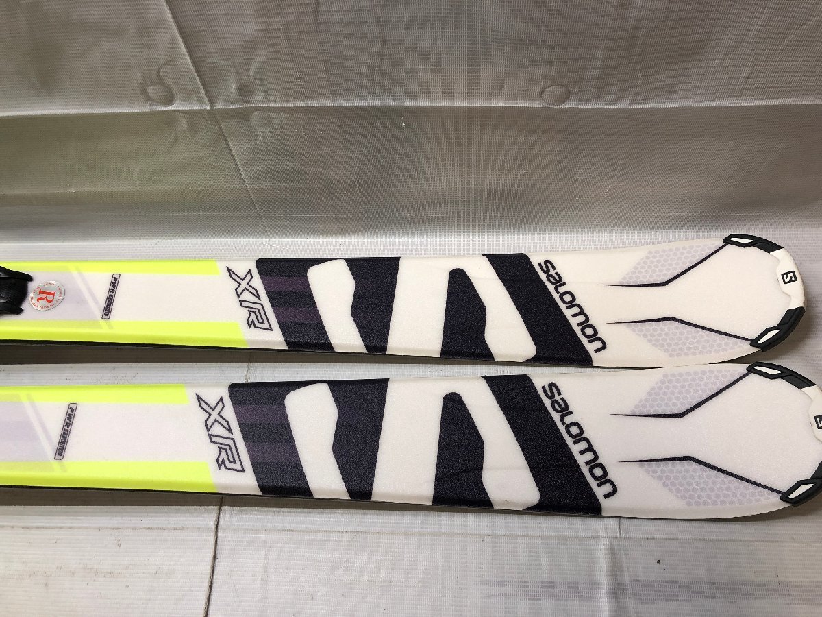 SALOMON サロモン X-MAX XR 160cm R13 + ビンディング LITHIUM 10 スキー板 【現状品】[60-1218-O2]_画像7