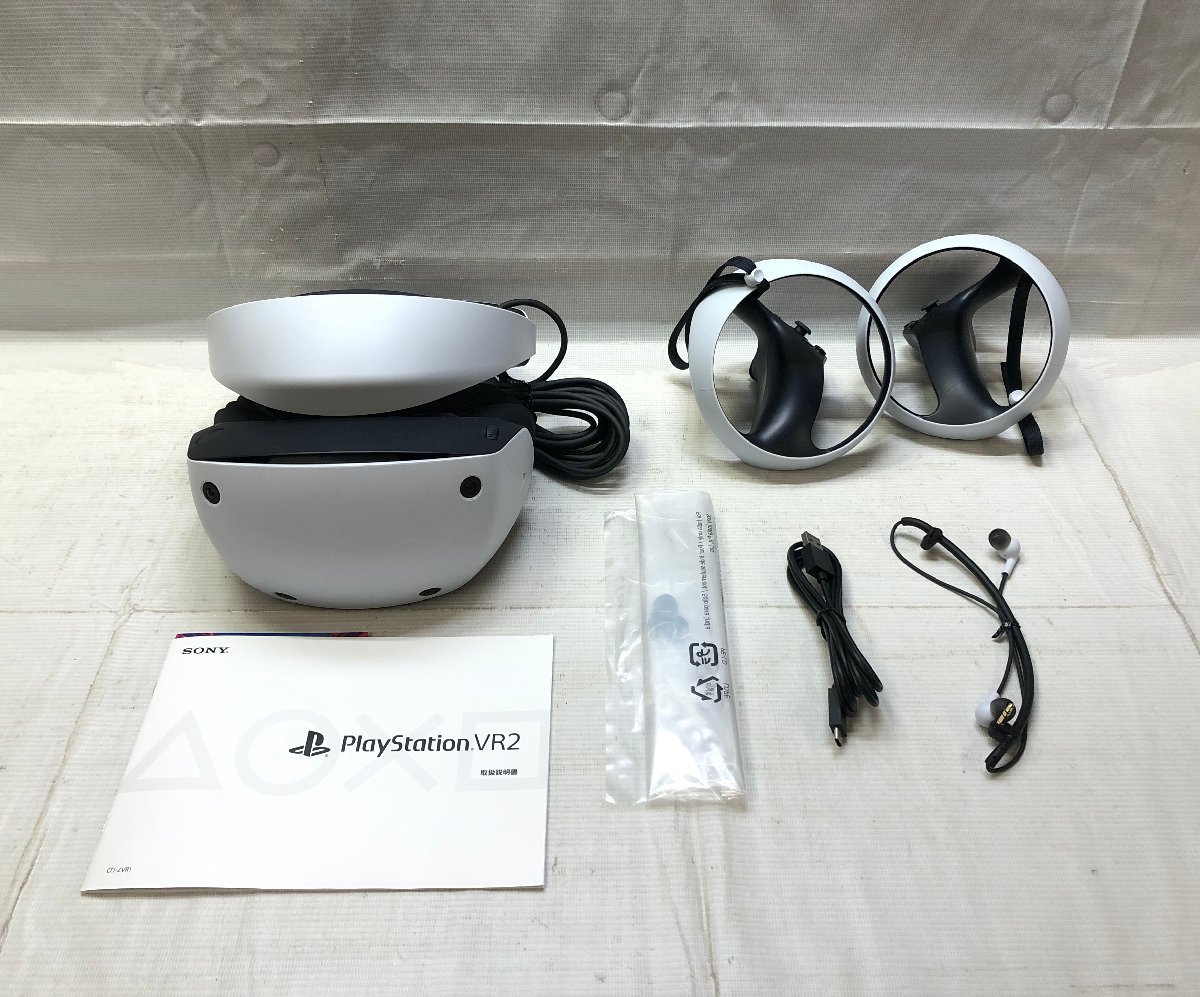 playstation VR2 CFI-ZVR1 ヘッドセット SONY プレイステーションVR ソニー ☆良品☆ [28-1228-N2]_画像2