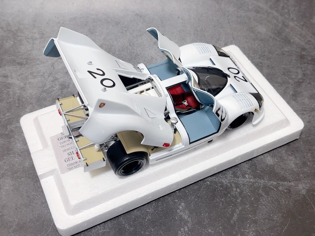 1/18 ミニチャンプス　PMA Porsche 917/20 3h Le Mans 1971　ホワイトビック　ポルシェ　330PCS限定品(おまけ付き: ピンクピッグ　貯金箱)