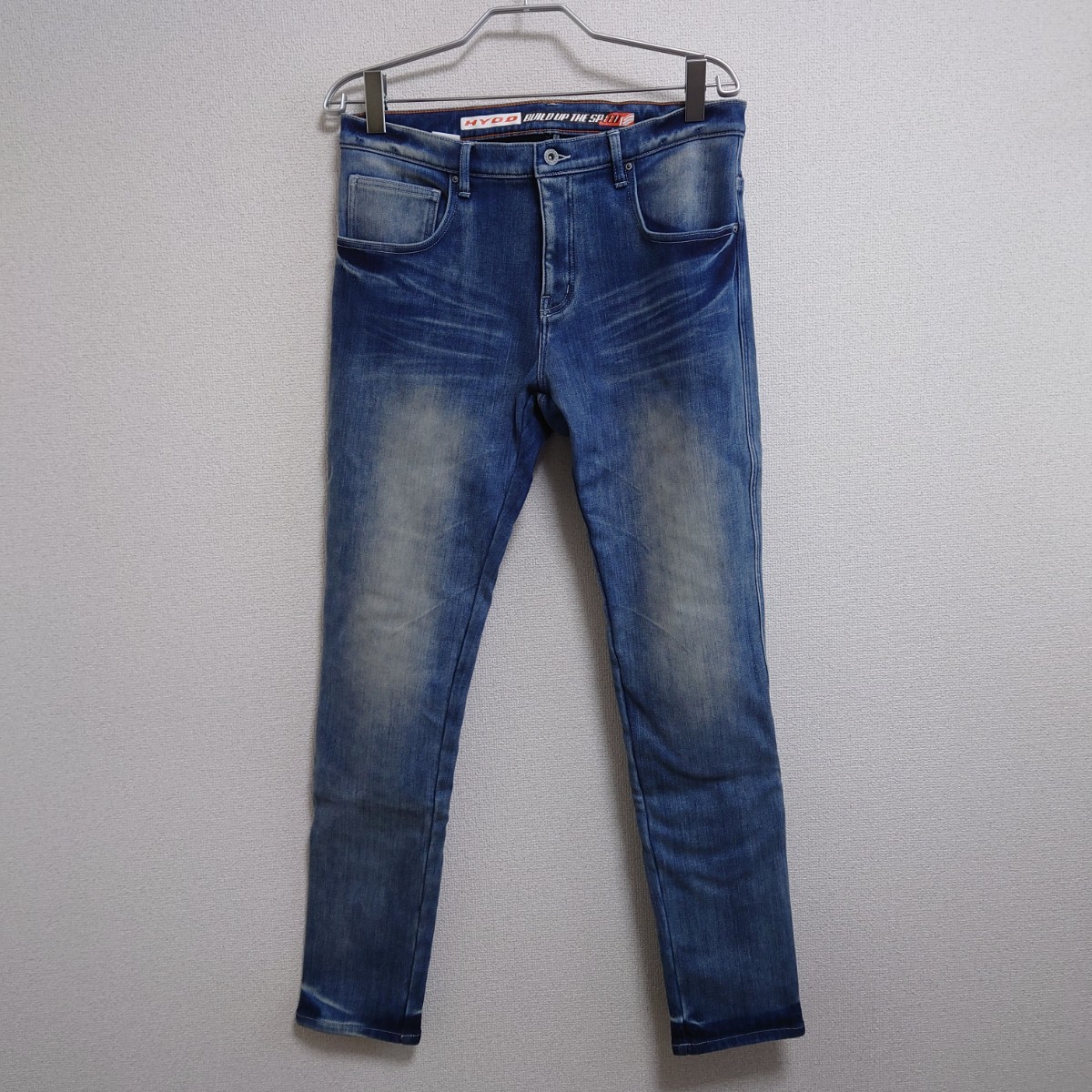 【美品】22’FW HYOD D3O SPRINT FIT DENIM “WARM LAYERD”　Light Aged 34inch デニム_画像4