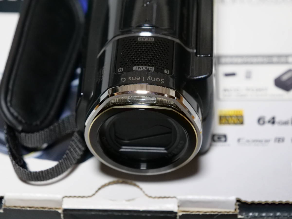 SONY ソニー HANDYCAM ハンディーカム デジタルHDビデオカメラレコーダー HDR-CX520V 64GB バッテリー2本 個人使用_画像3