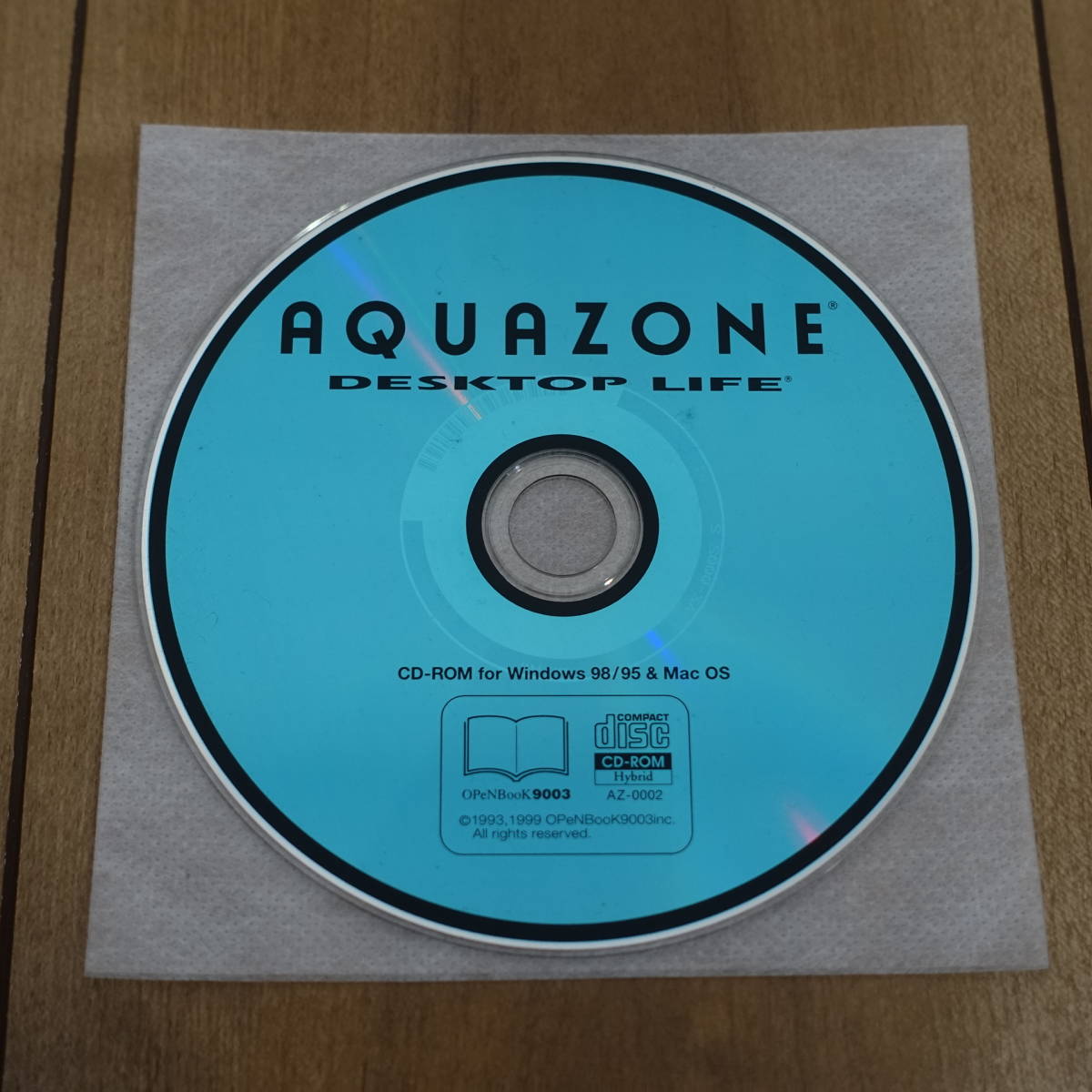 AQUAZONE DESKTOP LIFE アクアゾーン Windows Mac 動作品_画像1